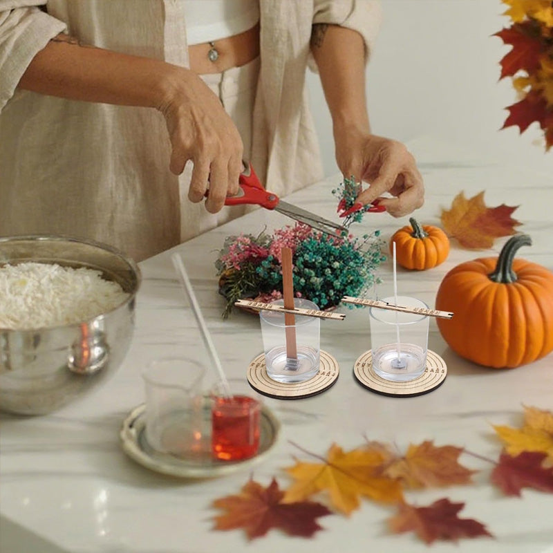Magnetic Candle Wick Centering Tool & Holder