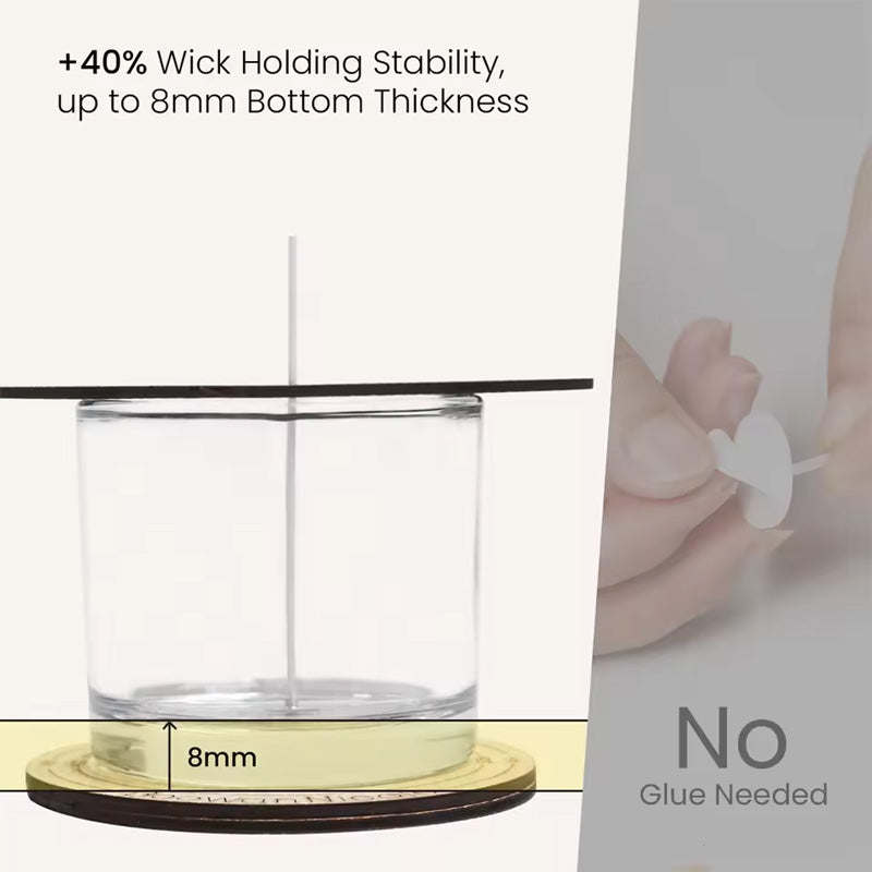 Magnetic Candle Wick Centering Tool & Holder