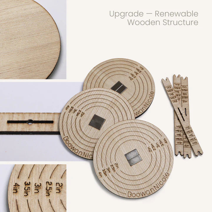 Magnetic Candle Wick Centering Tool & Holder