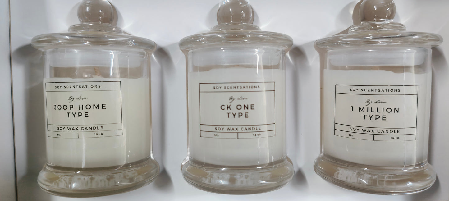 3pk 50g Candles